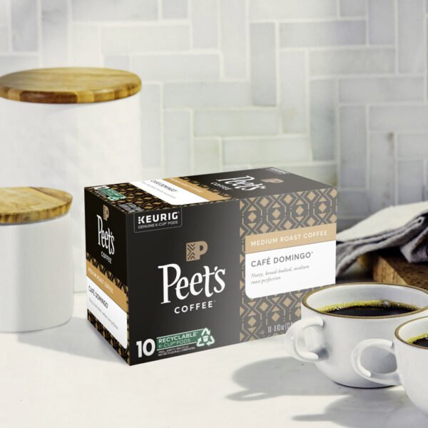 Peet’s Coffee Café Domingo K-Cup Pod, 60-count