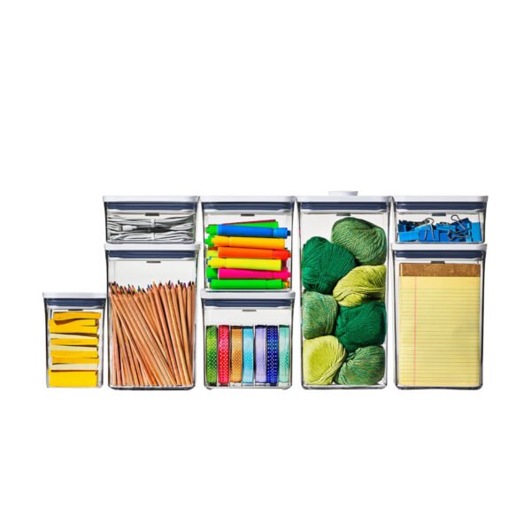 OXO Soft Works POP Food Storage Containers, Set of 8