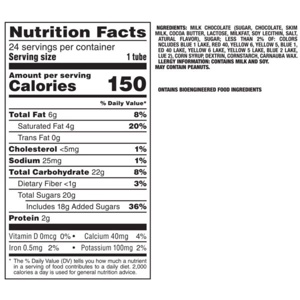M&M's Milk Chocolate Candy Minis, 1.08 oz, 24-count