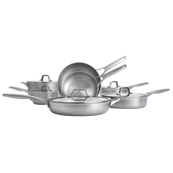Calphalon Premier 12-piece Stainless Steel Cookware Set