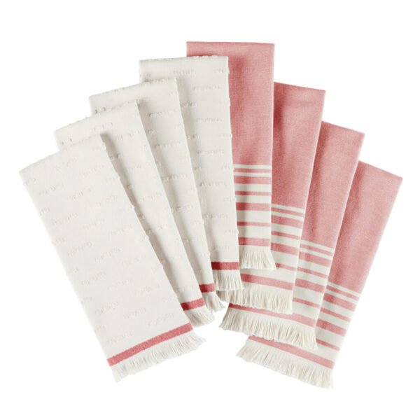 KitchenAid Vintage Stripe Kitchen Towels, 8-piece Set