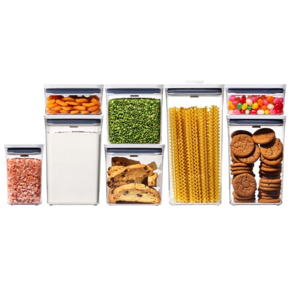 OXO Soft Works POP Food Storage Containers, Set of 8