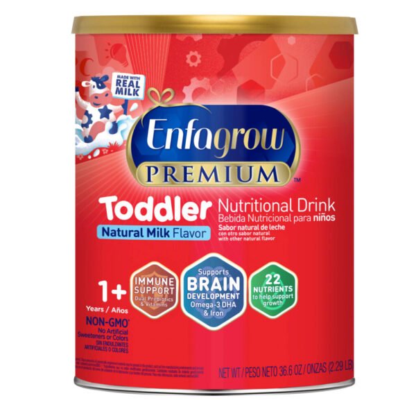 Enfagrow Premium Non-GMO Toddler Next Step Formula Stage 3, 36.6 oz