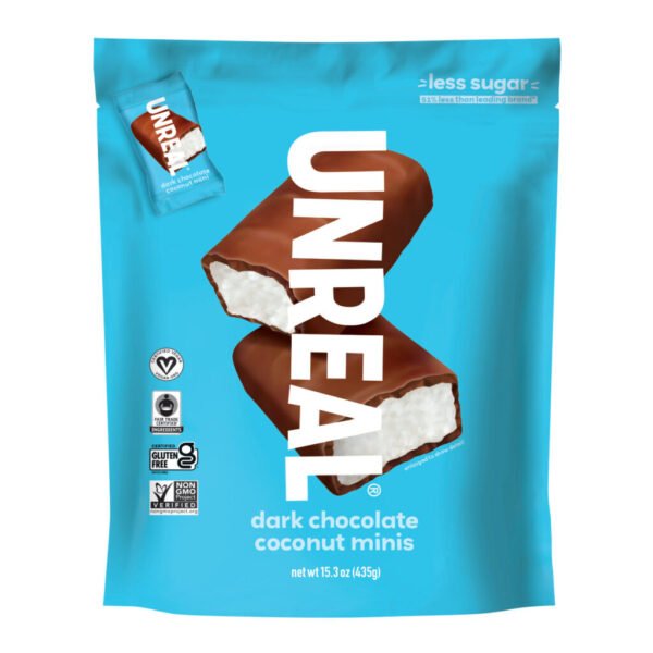 Unreal Dark Chocolate Coconut Minis, 15.3 oz