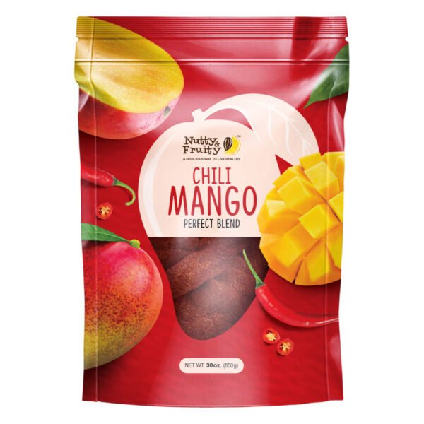 Nutty & Fruity, Chili Mango, 30 oz